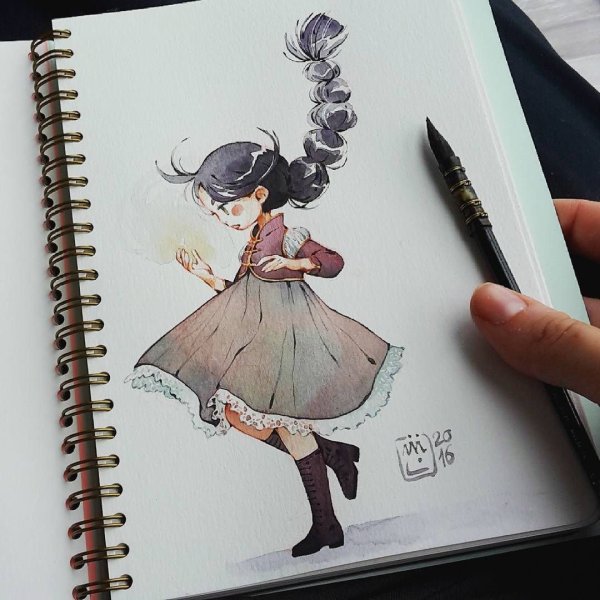 Скетчбуки для рисования для девочек