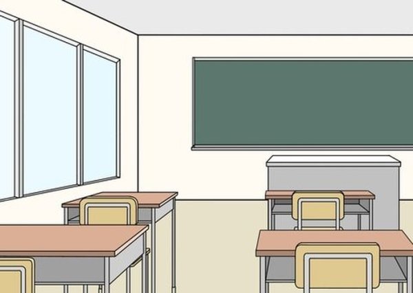Классная комната рисунок