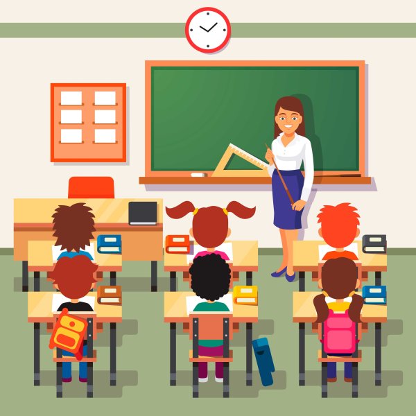 Изображение класса в школе