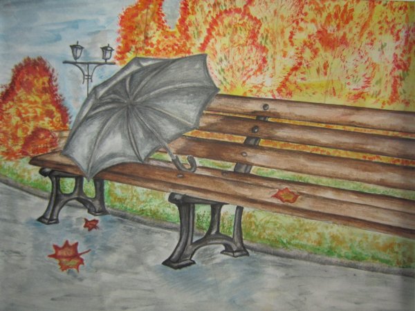 Краски осени рисунок