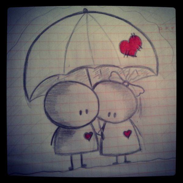 Рисунки про любовь