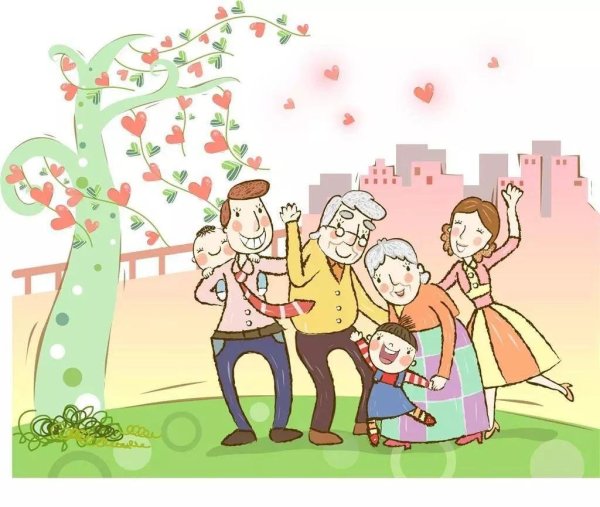 Поколение семьи для детей