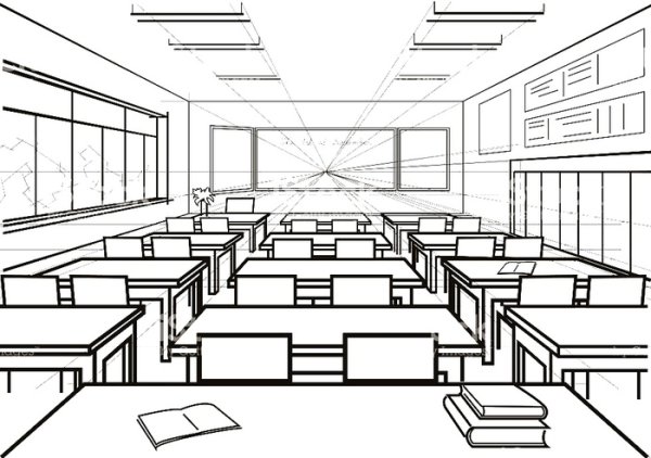 Школьный класс перспектива