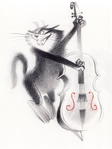 Художник Виктор Чижиков коты