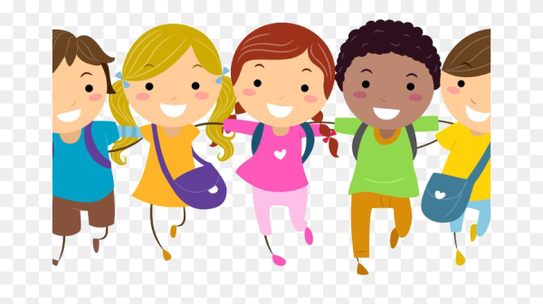 Мультяшные школьники