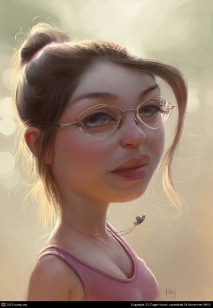 Смешной художник