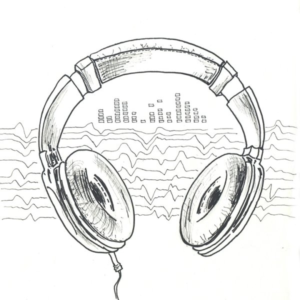 Наушники карандашом