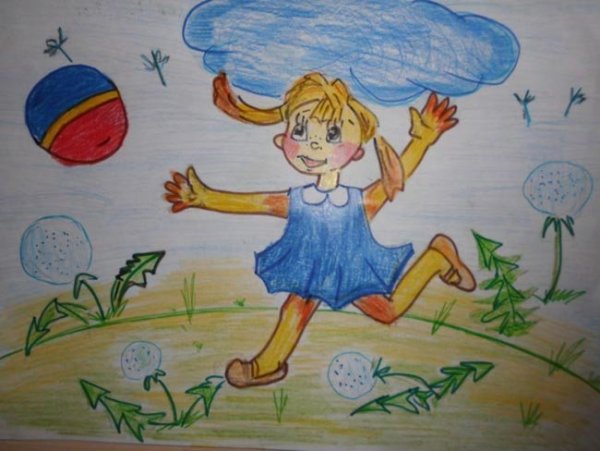 Дети на переменах мультяшные