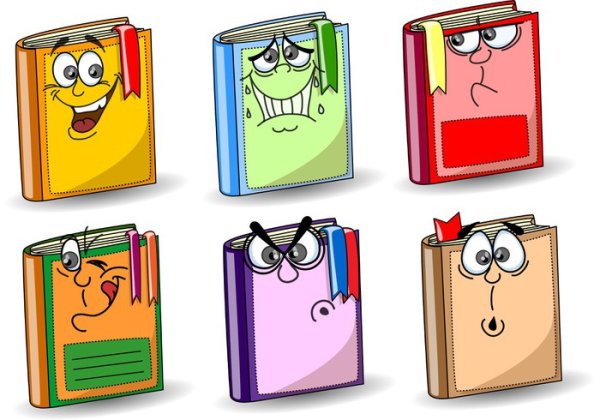 Книжка с глазками вектор