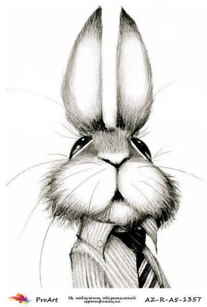 Прикольный заяц