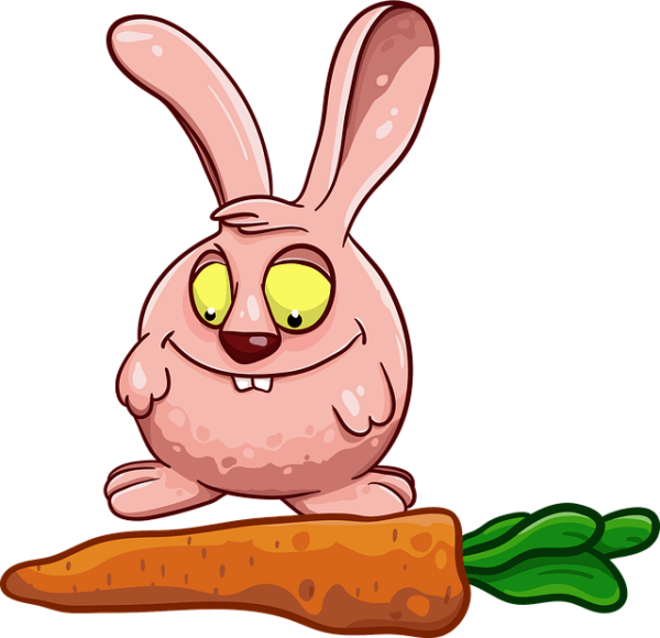 Кролик мультяшный