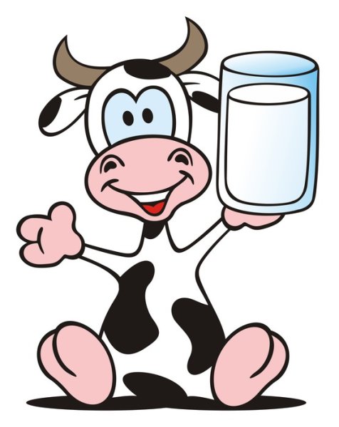 Молоко мультяшные