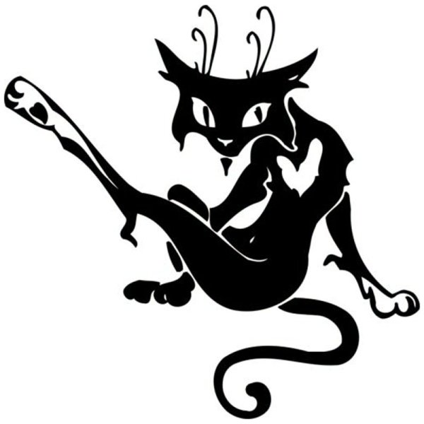 Тату кошка эскизы