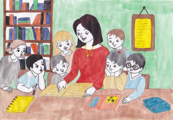 Рисунок на тему Мои права