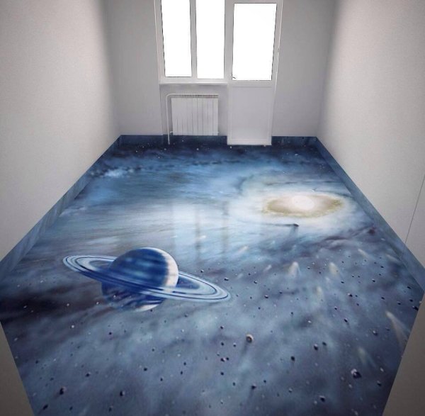 Самонивелирующийся наливной пол 3д