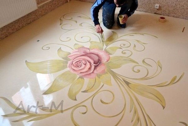 Рисунки для наливного пола