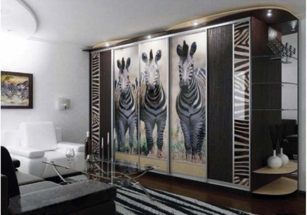 УФ печать на зеркале