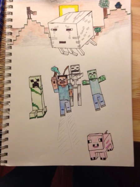 Крутой пиксель арт