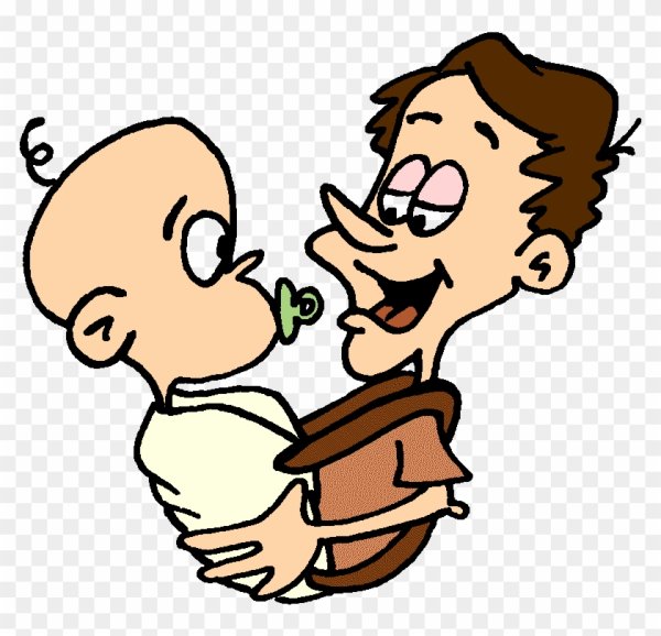 Отец и сын мультяшные