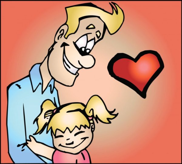 Смешные рисунки про папу