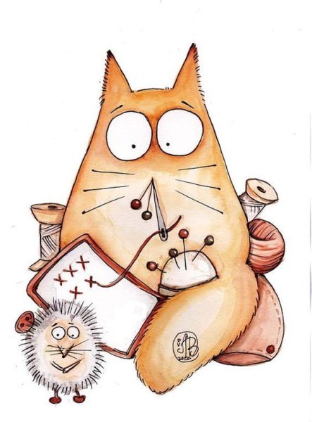 Котики Maria van Bruggen