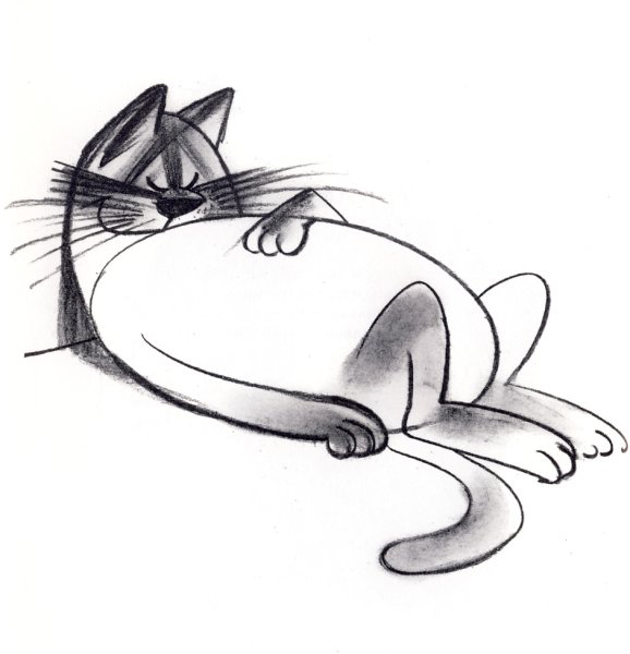 Котики мультяшные