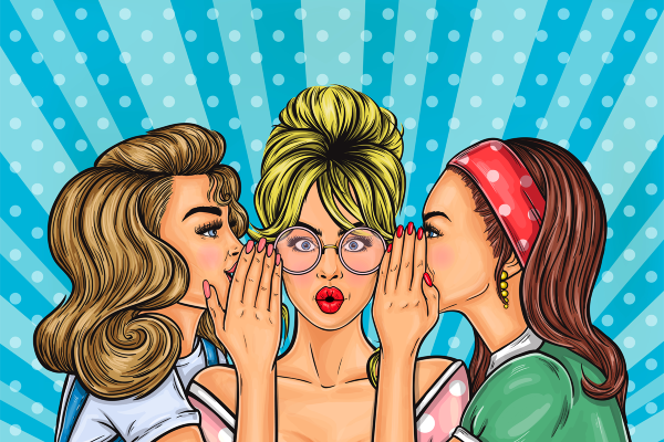 Подружки в стиле арт