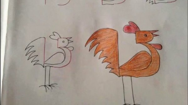 Рисование из цифр