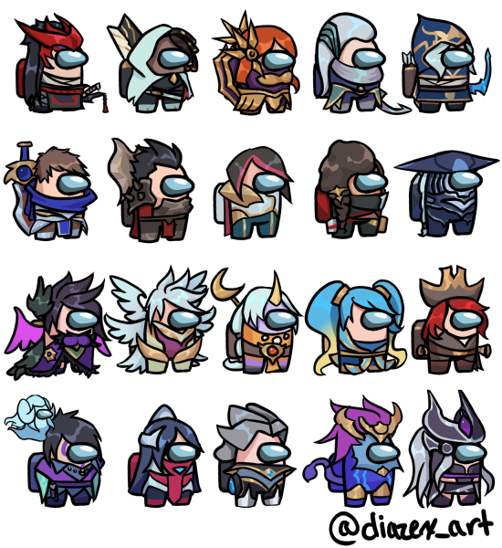 АМОГУС лига легенд