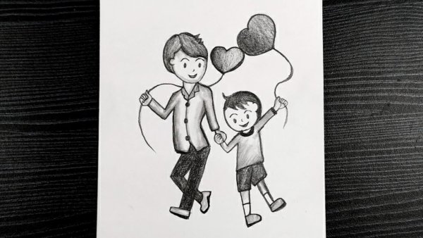 Рисунок для папы