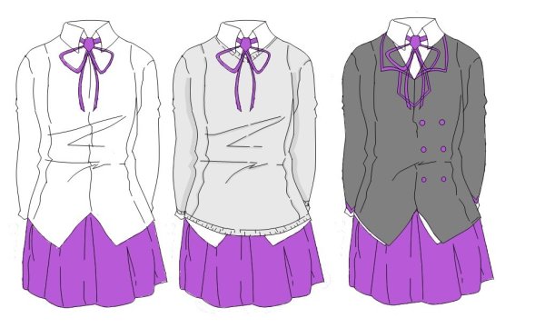 Школьная форма рисовать