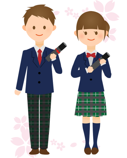 Мальчик в школьной форме рисунок