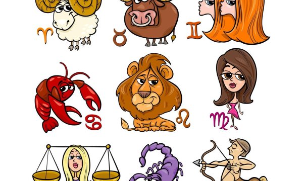 Знаки зодиака мультяшные