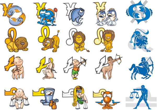 Изображение знаков зодиака