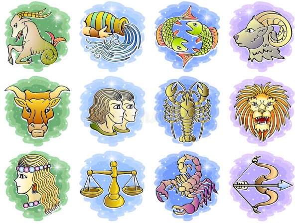 Знаки зодиака значки прикольные