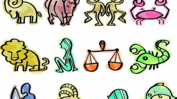 Знаки зодиака иллюстрации