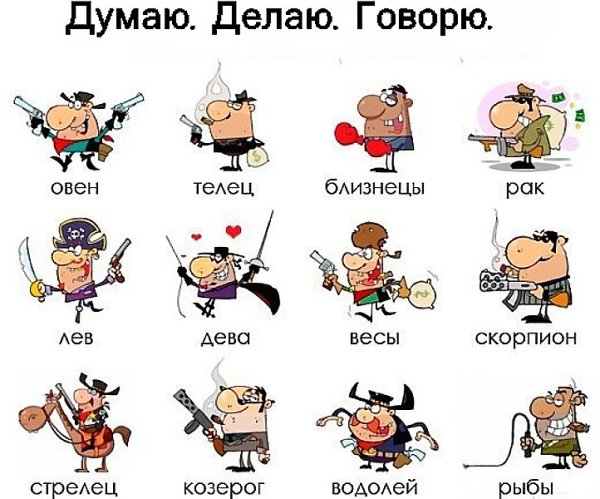 Смешной гороскоп