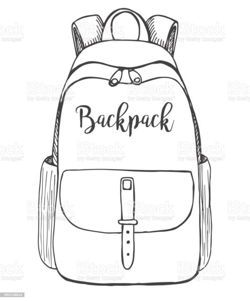 Рюкзак эскиз