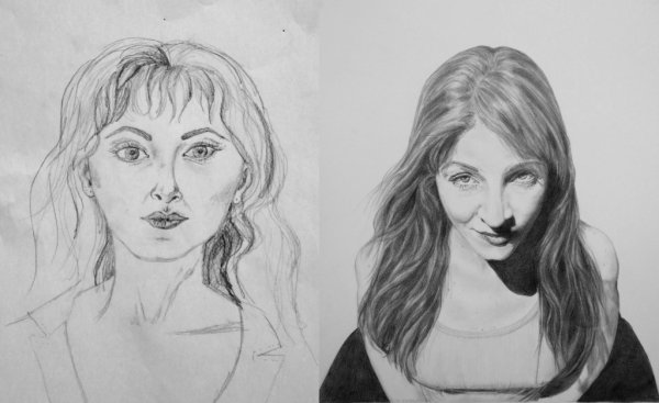 До после рисунок