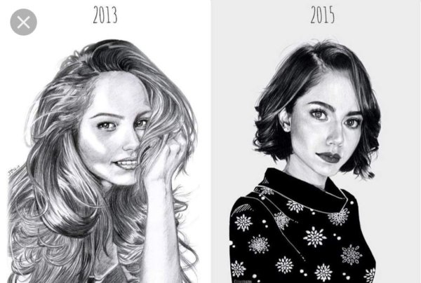 До после рисунок