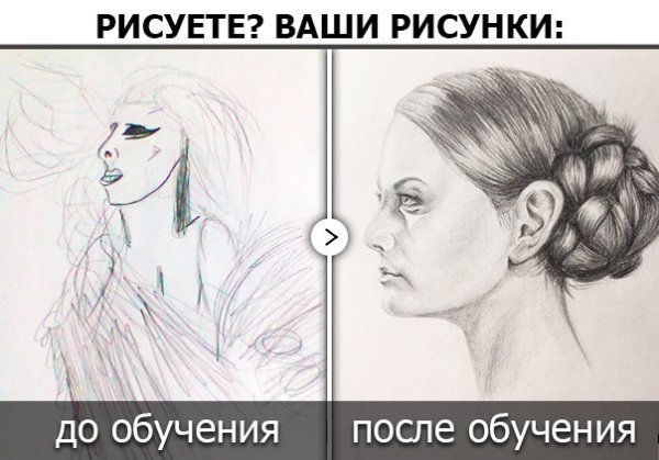 До после рисунок