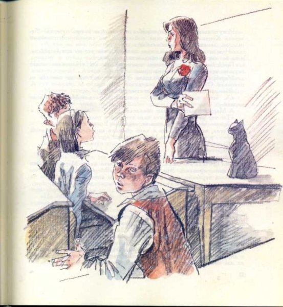 Кассиль у классной доски