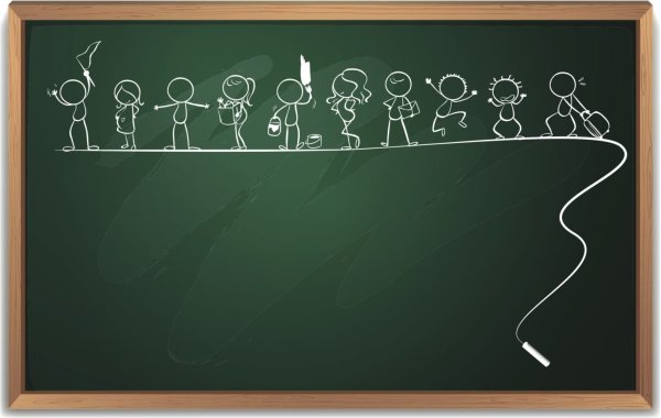 Педагогический рисунок на доске