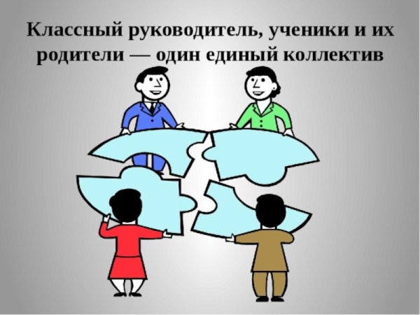 Классный руководитель и родители