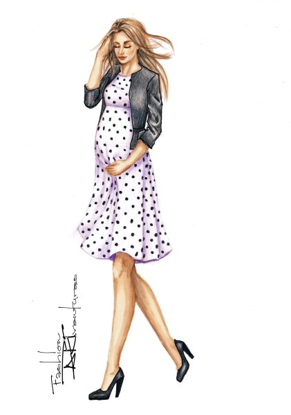 Девушки для рисования в полный рост