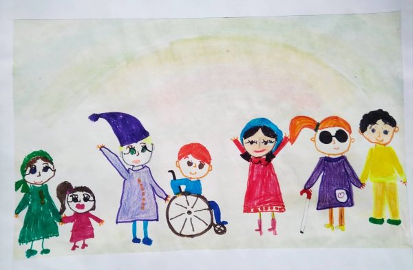 Толерантность рисунки детей