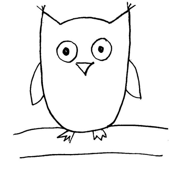 Рисунки для детей легкие для срисовки