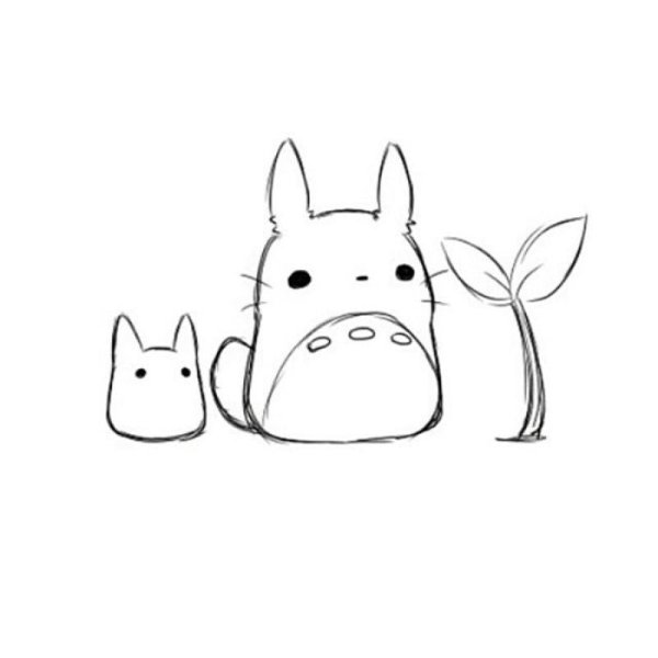 Рисунки для срисовки грустные легкие