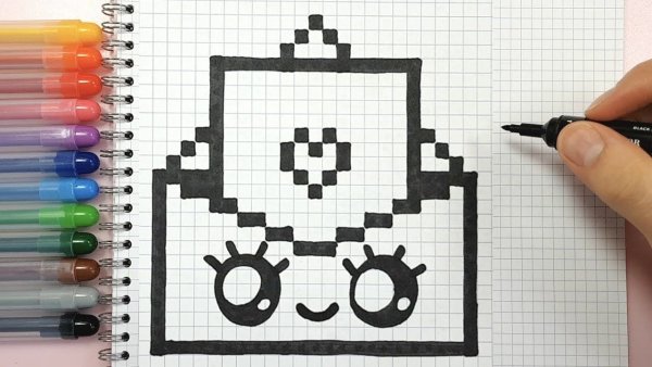 Рисунки пок леточкам в блонокте