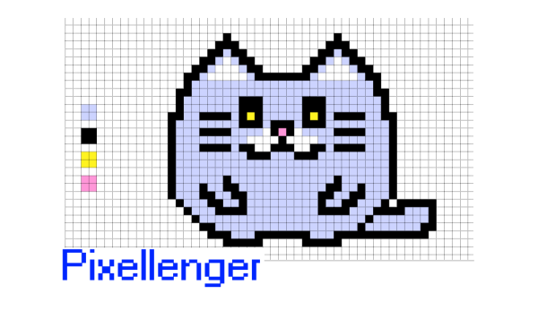 Рисунки в клеточку